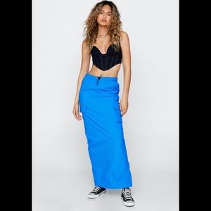 Nasty Gal: Nylon Pocket Maci Skirt